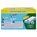Swiffer Wet Panni Umidi Lavapavimenti Limone - Ricarica 40 Salviette